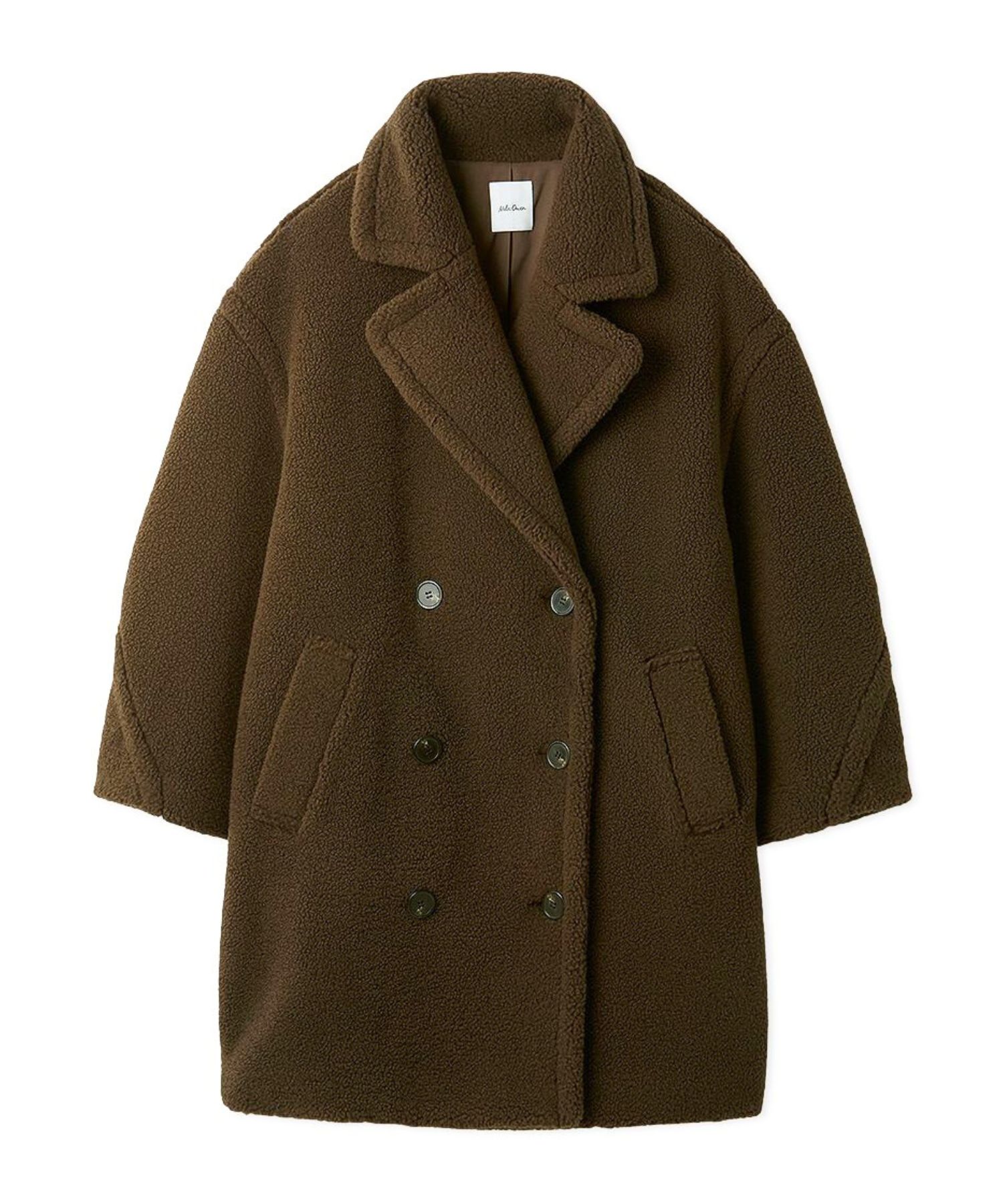 Mila Owen - オーバーサイズボアコート (MOC) ポリエステル / エコペル