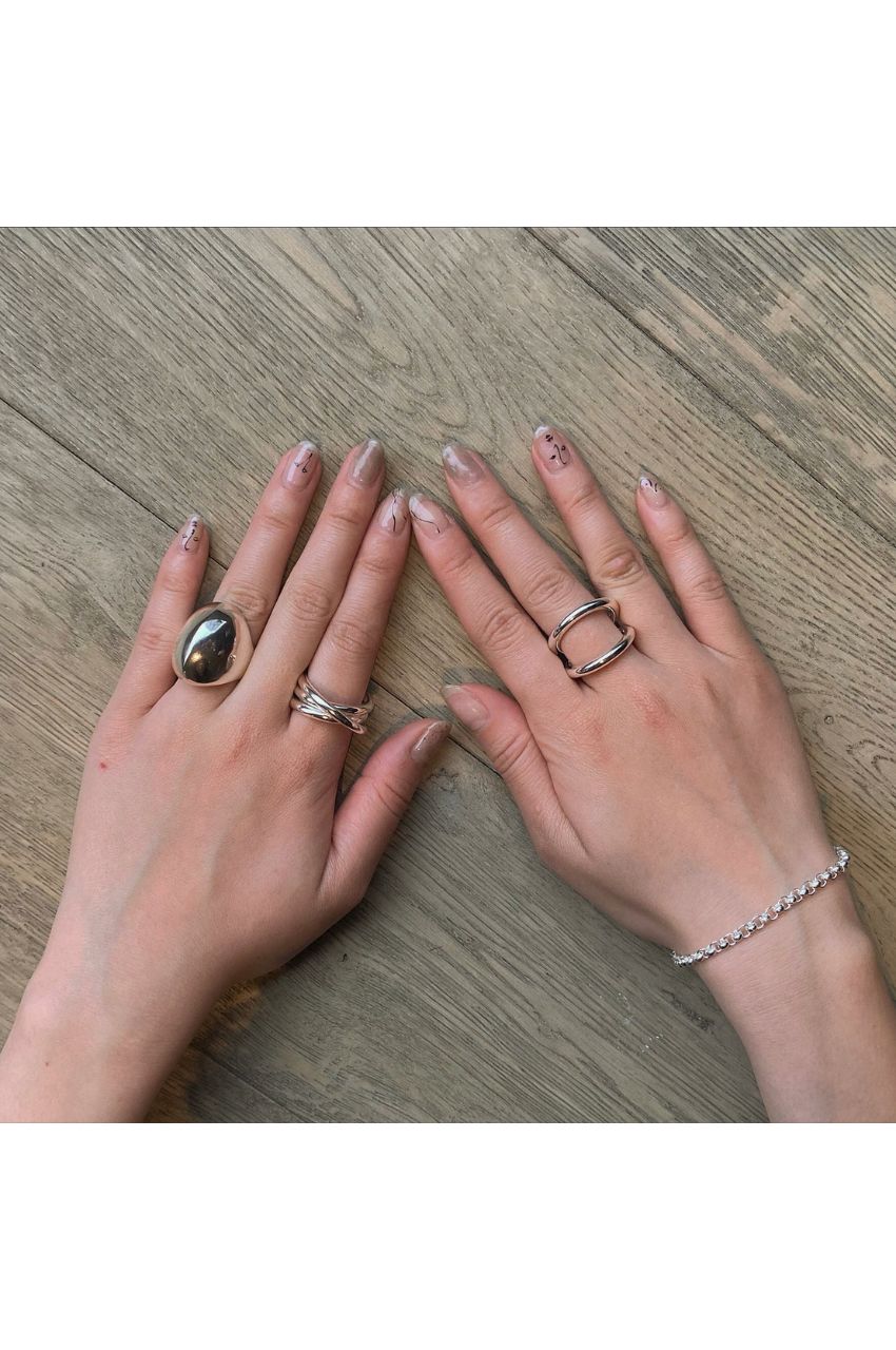 ASAMI FUJIKAWA - RING 1802012 SILVER / リング / 箱付き / ギャラン