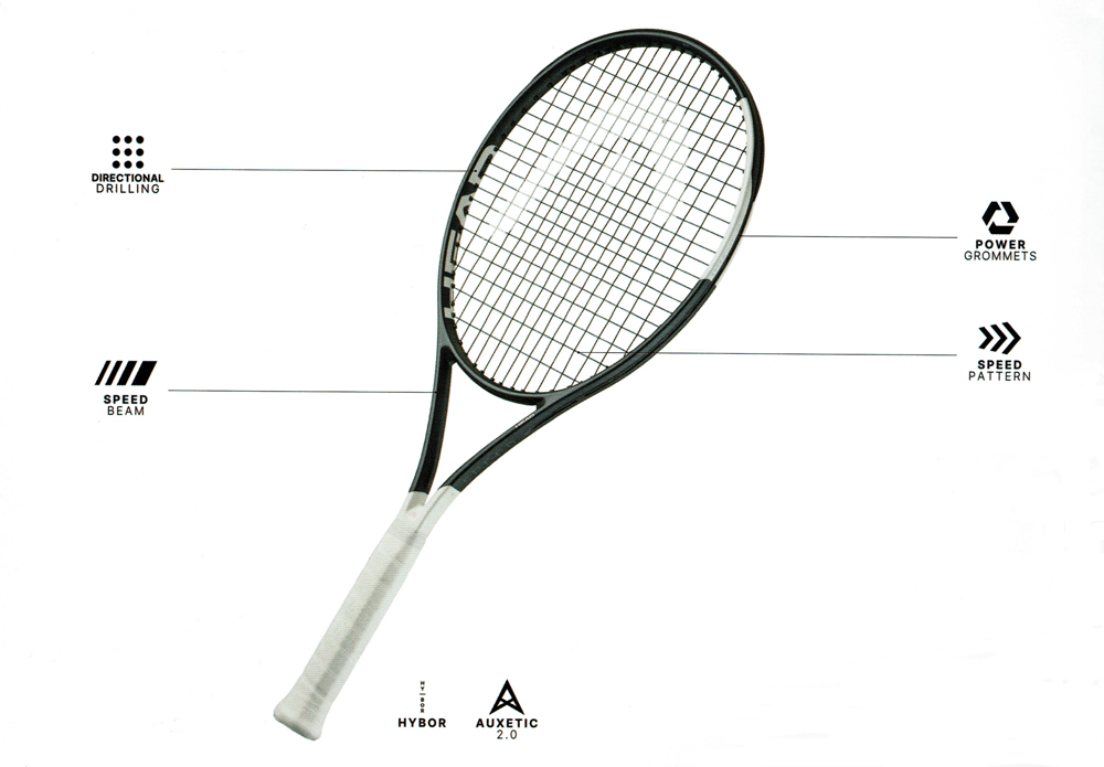 2026年モデル】ヘッド(HEAD) テニスラケット スピードツアー 2026