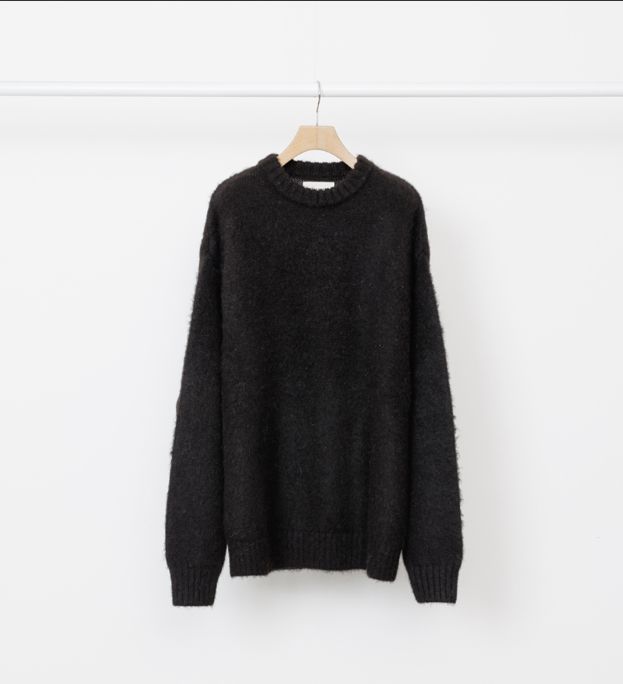 MARKAWARE - FINE ALPACA CREW NECK JUMPER / ファイン アルパカ
