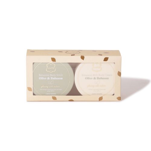 オリーブ＆ババス ミニセット(ボディスクラブ＆ボディクリーム