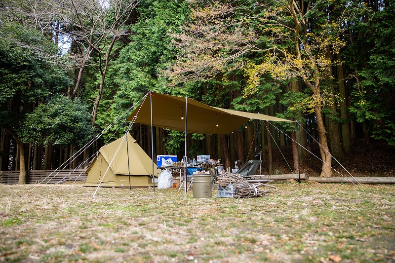 ノルディスク会員限定カーキのテント&タープがかっこいい！ DIYが得意