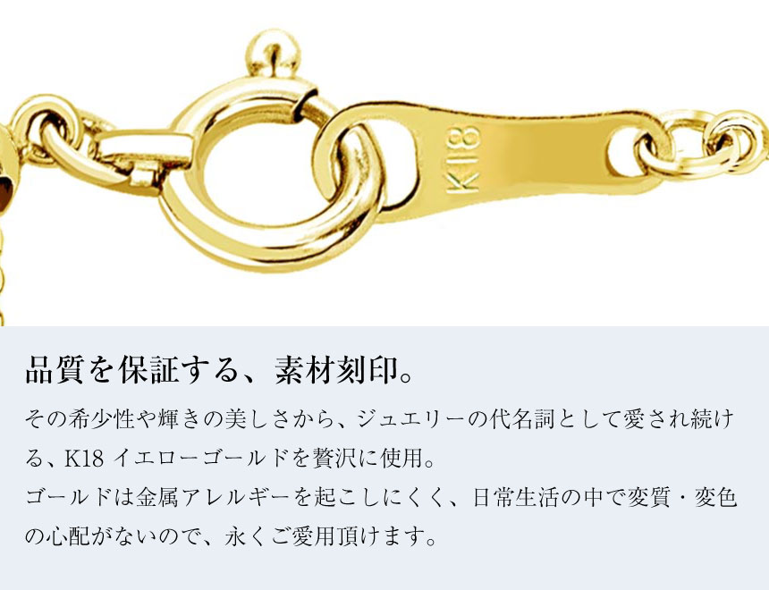 ゴールド チェーン ネックレス 18金 K18 シャインカット 幅 1.0mm 約