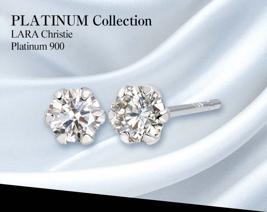 ピアス 両耳 計 0.2ct ダイヤモンド 1粒 スタッドピアス pt900