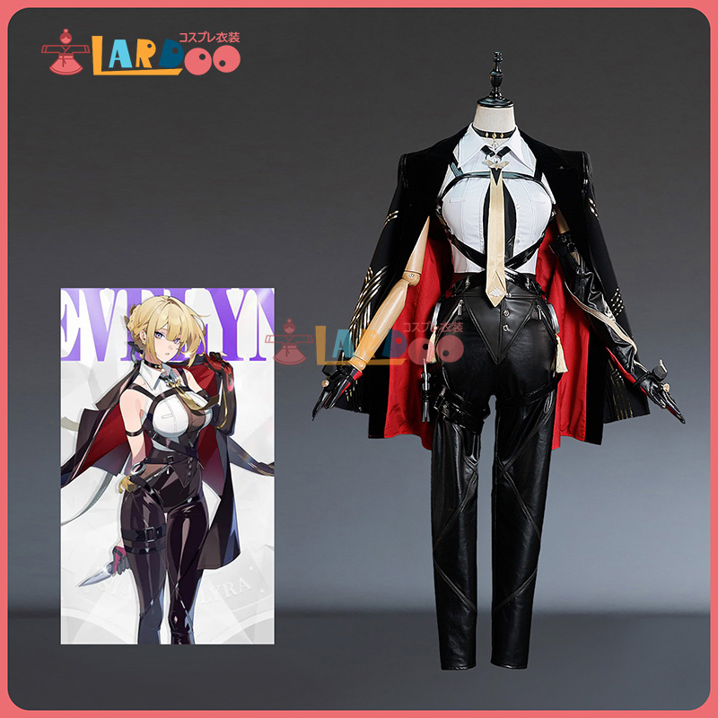 ゼンレスゾーンゼロ ゼンゼロ イヴリン コスプレ衣装＋ウィッグ＋靴＋