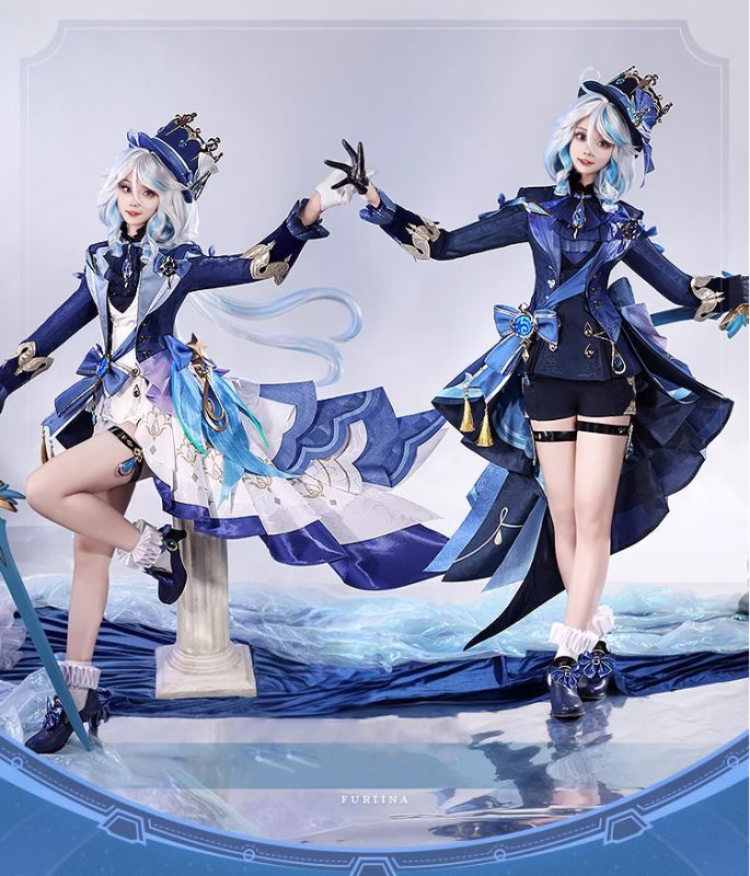 三分妄想】原神 Genshin 黒Ver フリーナ/Furina フォカロルス/Focalors