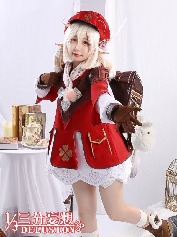 三分妄想1/3Delusion】原神 Genshin クレー Klee コスプレ衣装