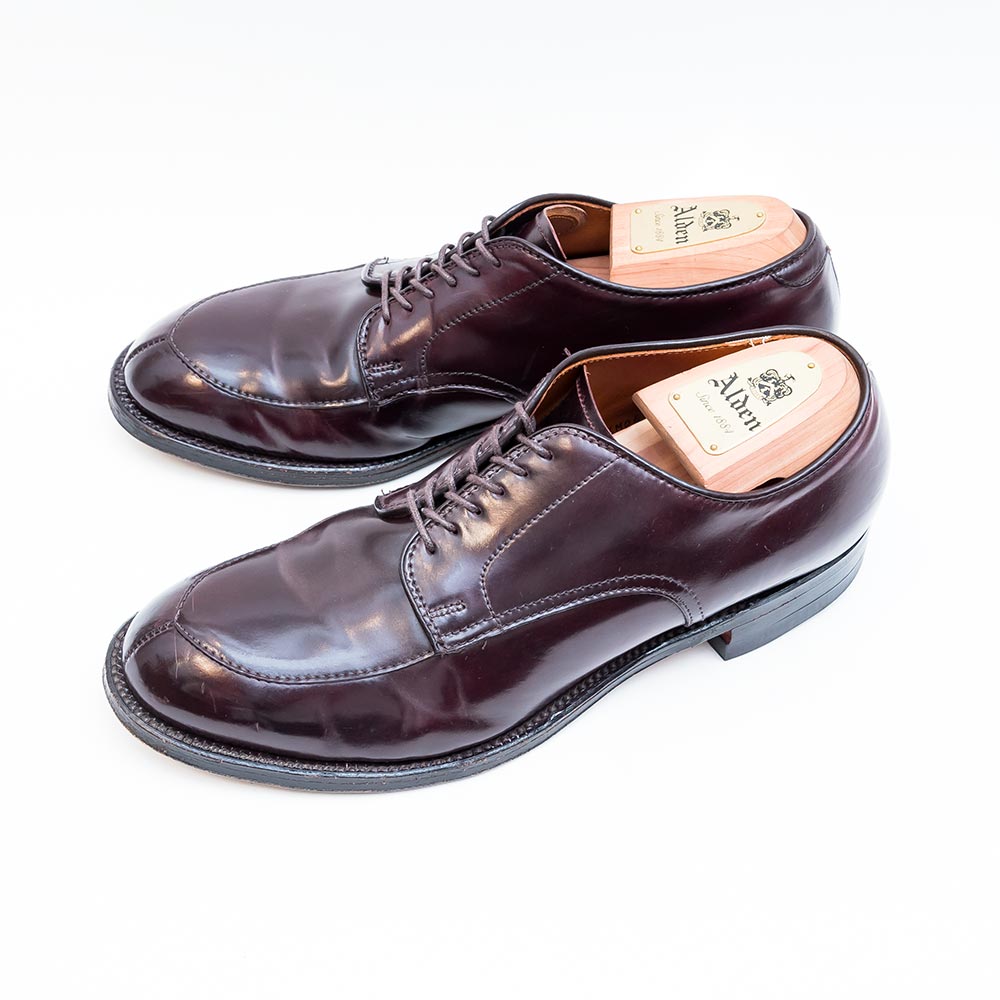 ALDEN買取しました】オールデン8798Vチップコードバンバーガンディをお