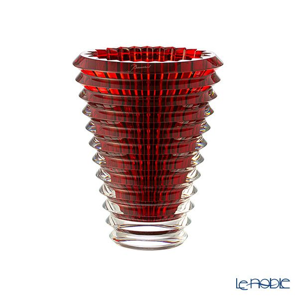 バカラ（Baccarat） EYE 2-807-199 ベース（花瓶） 15cm レッド