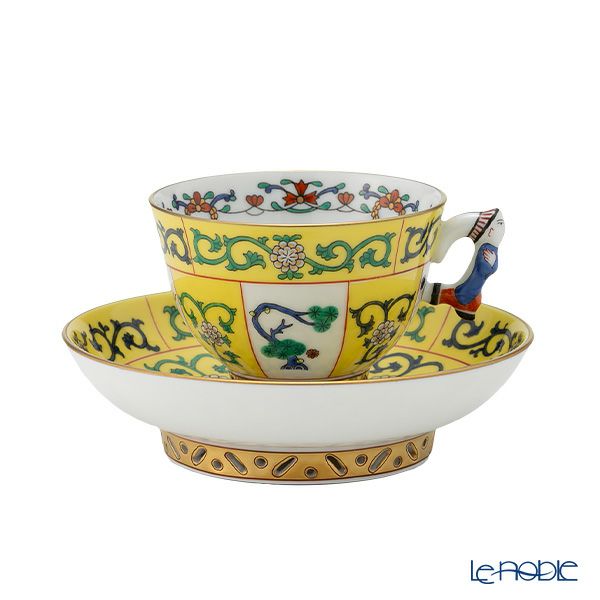 ヘレンド (HEREND) シノワズリ（中国趣味） 西安の黄 SJ 03371-0-21