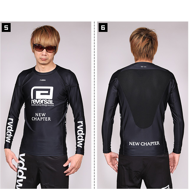 リバーサル) reversal NEW CHAPTER LONG RASH GUARD (LS:TEE
