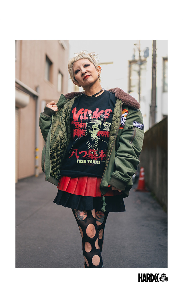 ハードコアチョコレート) HARDCORE CHOCOLATE B-15 HARDCCフライト