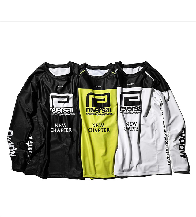 リバーサル) reversal NEW CHAPTER LONG RASH GUARD (LS:TEE