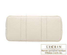 エルメス ガーデンパーティ30/TPM クレ カントリー シルバー金具