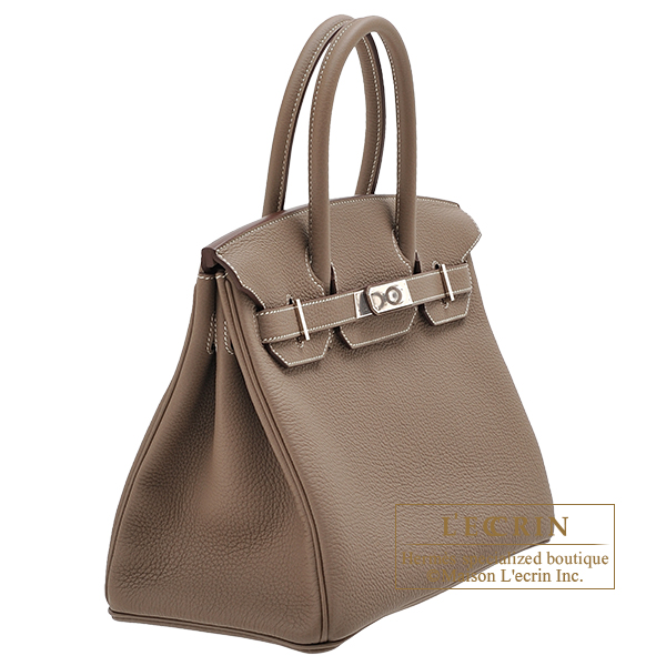 エルメス バーキン30 エトゥープ トゴ シルバー金具 | エルメス