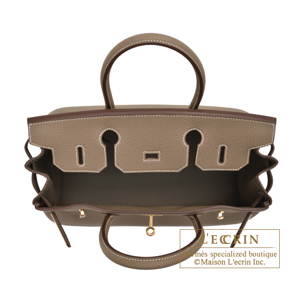 エルメス バーキン30 エトゥープ トゴ ゴールド金具 | エルメス