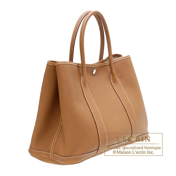 エルメス ガーデンパーティ36/PM ゴールド ネゴンダ シルバー金具