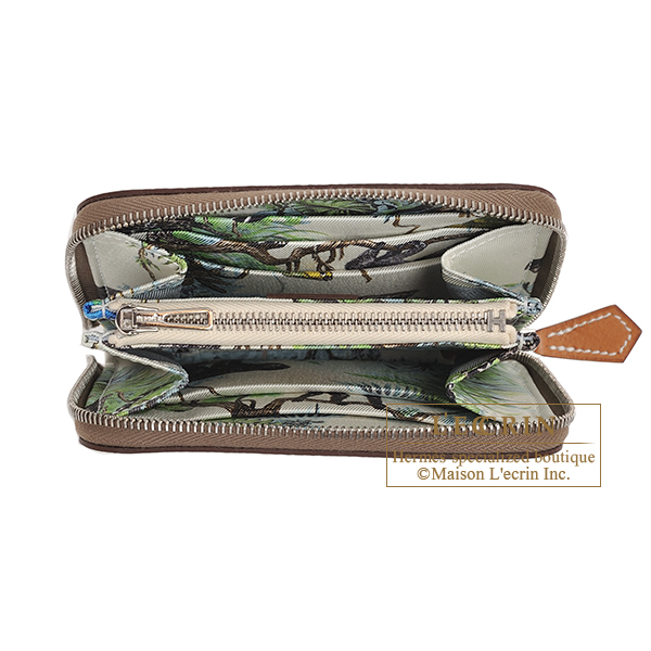 エルメス アザップ シルクイン コンパクト エトゥープ/ ナタ ヴォー