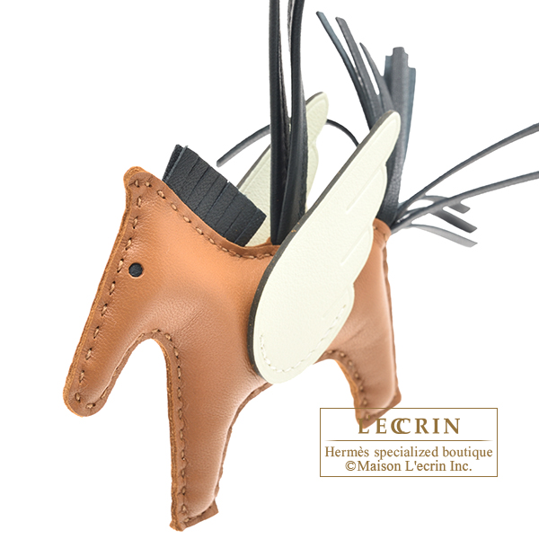 エルメス ロデオチャームペガサスPM ゴールド/ヴェールシプレス