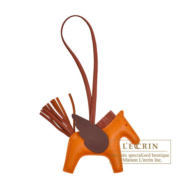 エルメス ロデオチャームペガサスPM パンデピス/シエンヌ/モカ