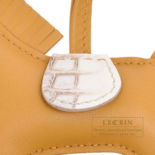 エルメス ロデオチャームタッチPM セサミ/ ヒマラヤ アニョーミロ/ ニ