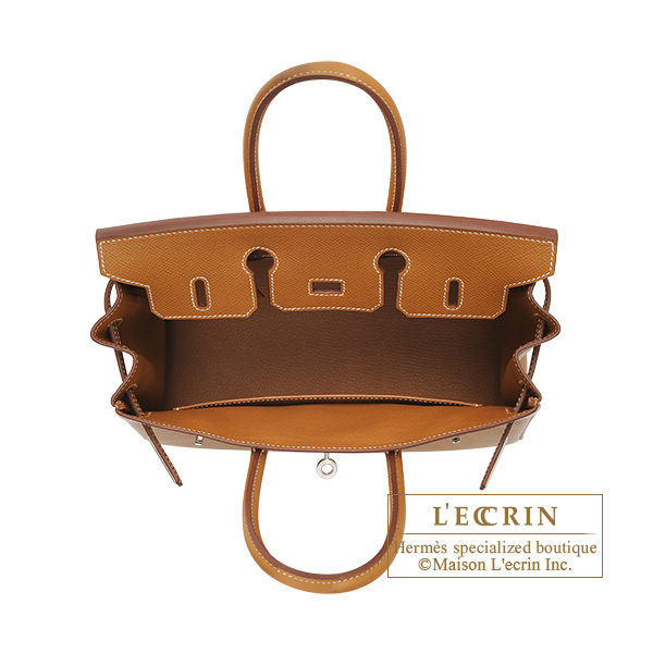 エルメス バーキン25 ゴールド ヴォーエプソン シルバー金具