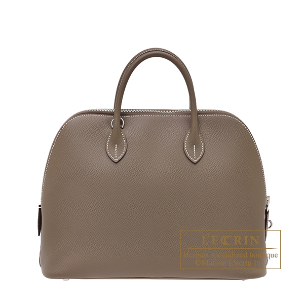 エルメス ボリード1923 30 エトゥープ ヴォーエプソン シルバー金具