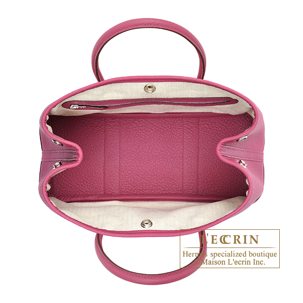 エルメス ガーデンパーティ30/TPM トスカ カントリー シルバー金具