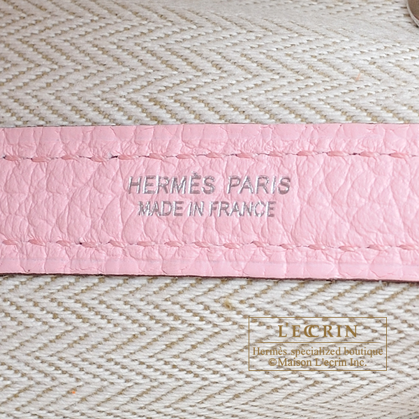 エルメス ガーデンパーティ30/TPM ローズサクラ カントリー シルバー