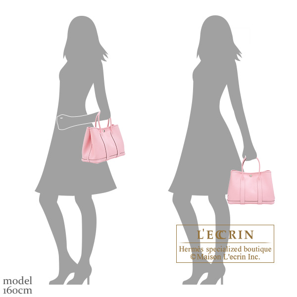 エルメス ガーデンパーティ30/TPM ローズサクラ カントリー シルバー