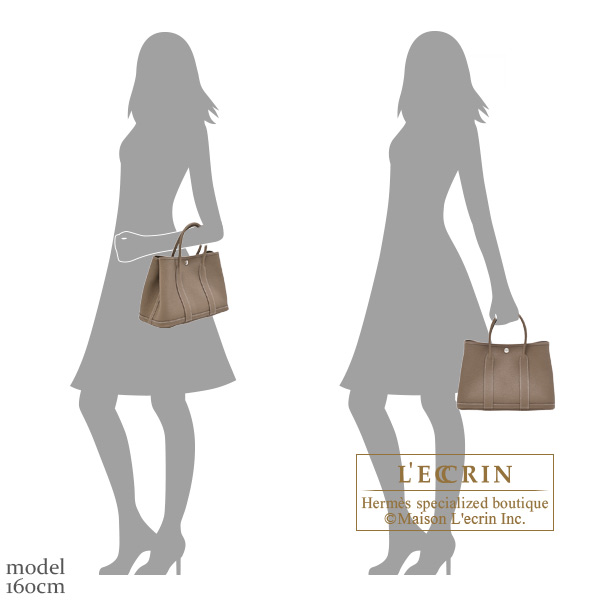 エルメス ガーデンパーティ30/TPM エトゥープ ネゴンダ シルバー金具