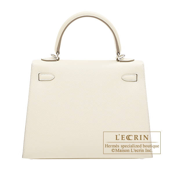 エルメス ケリーエレクトラム 25/外縫い クレ ヴォーエプソン