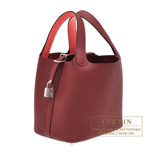 エルメス ピコタンロックエクラ18/PM ルージュアッシュ/ オレンジ