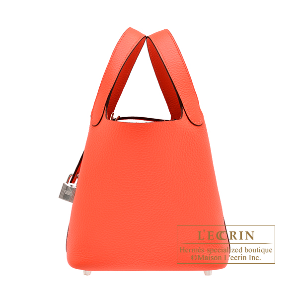 エルメス ピコタンロック18/PM オレンジフィールド トリヨンクレマンス