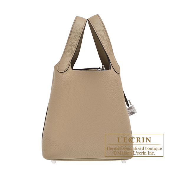 エルメス ピコタンロック18/PM ベージュマルファ トリヨンクレマンス