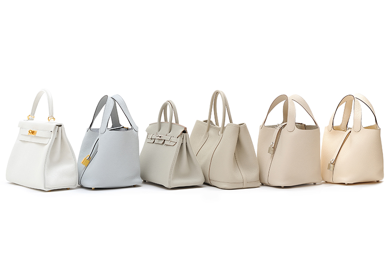 スタイリングに穏やかな気品を添える、エルメス・ホワイトコレクション