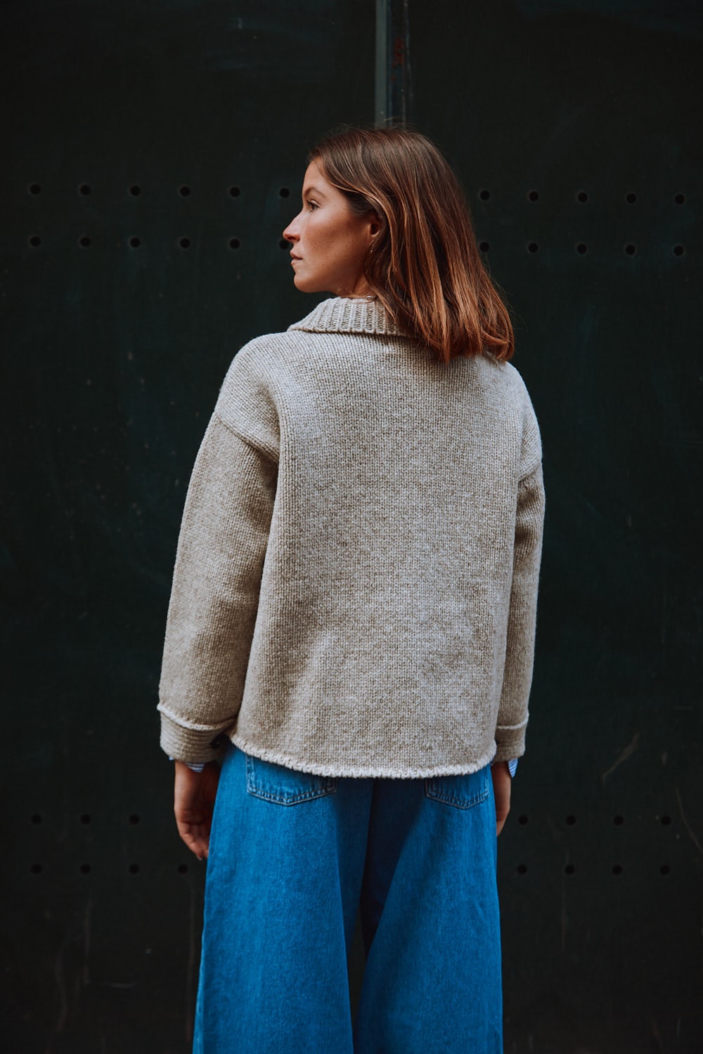 Beige Calamity Jacket - Sustainable | L'Envers