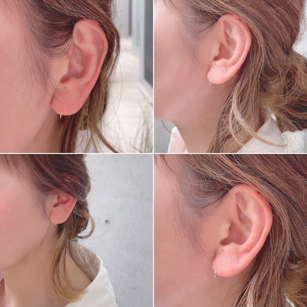 ピナコテーカ 749 タイニー フープピアス S 18金/pinacoteca TIny Hoop