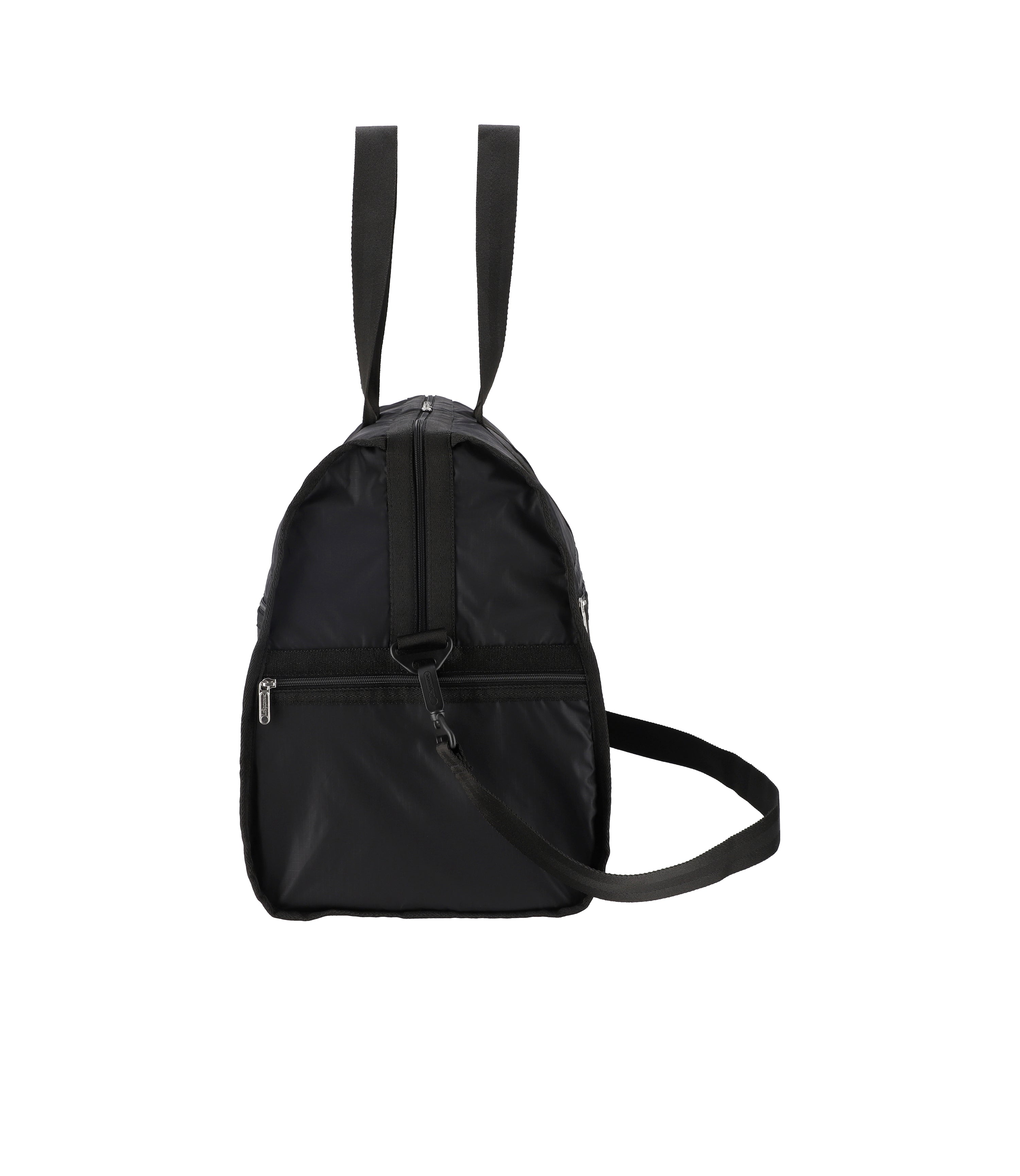 Solid Black Deluxe Extra Large Weekender | LeSportsac