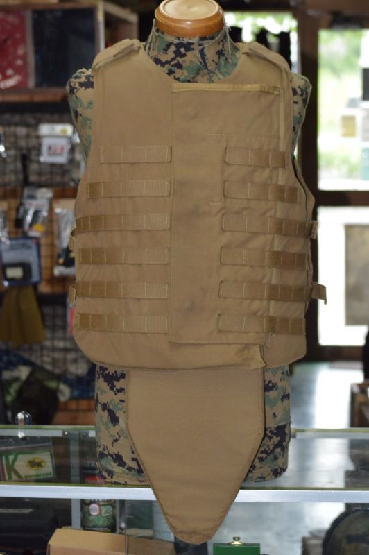 海兵隊実物 OTVインターセプターボディーアーマー S コヨーテ ボディー