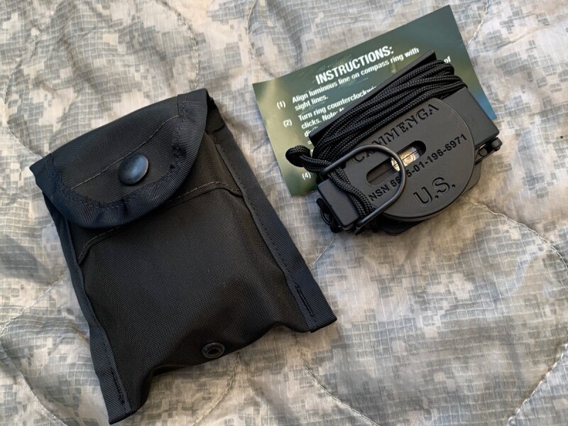 米軍実物 CAMMENGA レンザティック コンパス アウトドア