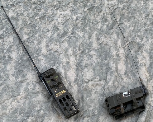 米軍実物 ベトナム 無線 AN/PRT-4 AN/PRR-9 部品・パーツ