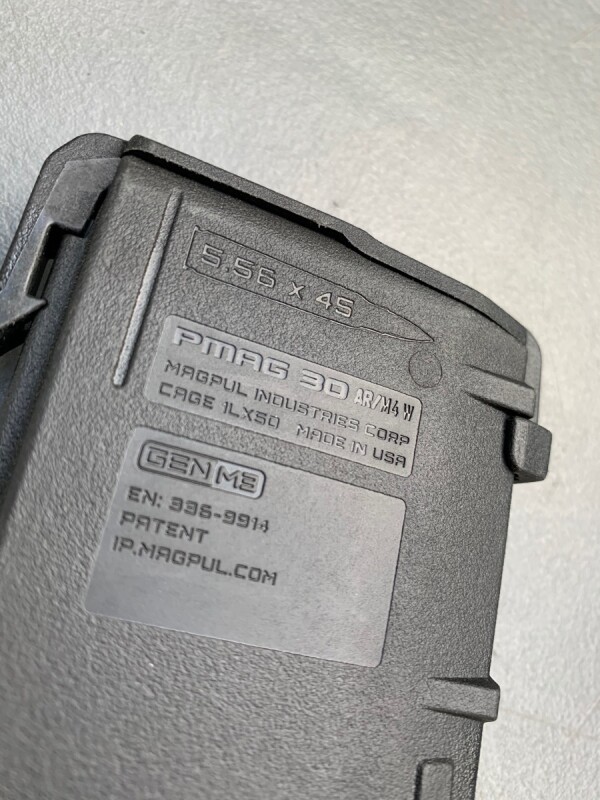 米軍実物 MAGPUL PMAG 30 GEN M3 AR-15/M4/M16 30連マガジン WINDOW 両