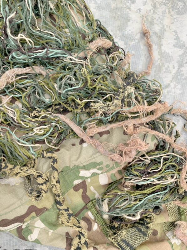 米海兵隊放出品 狙撃手 スナイパー用 ハーフギリー 偽装網