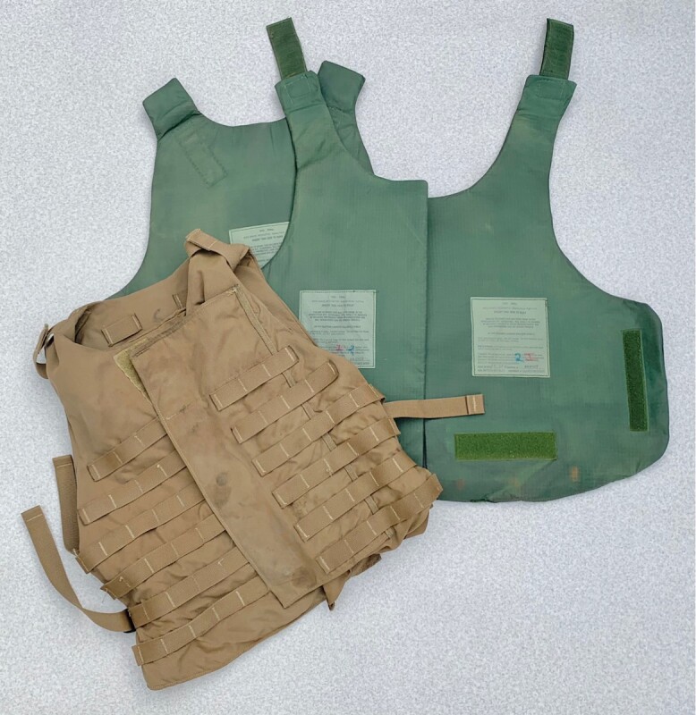 海兵隊実物 OTVインターセプターボディーアーマー S コヨーテ ボディー