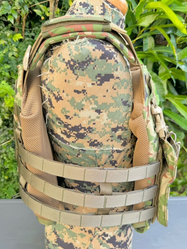 陸上自衛隊 新型オードナンス 陸自迷彩パターン プレートキャリア L