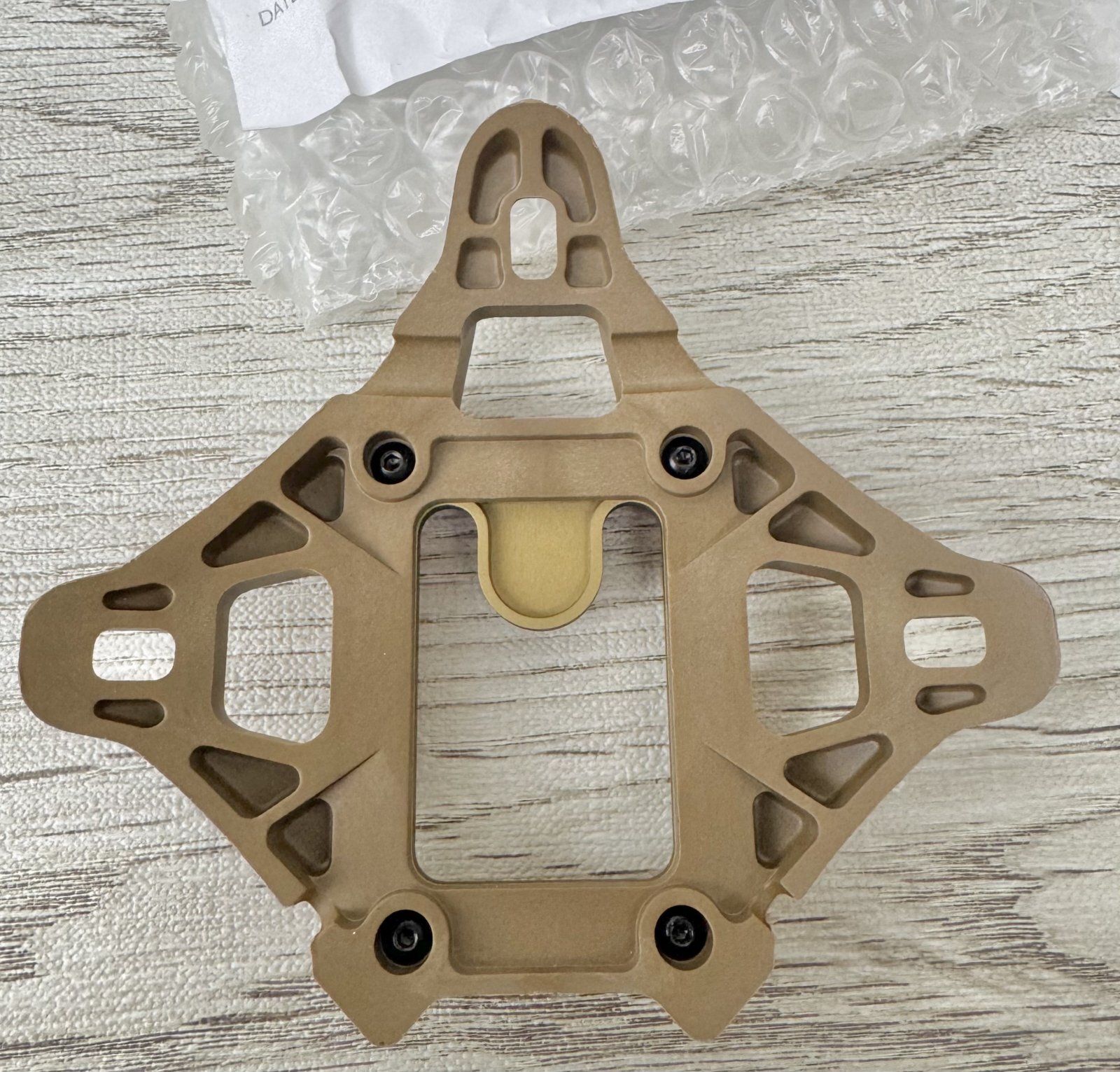 米軍実物 WILCOX L4 NVG ヘルメット マウント 3 Hole Shroud P/N