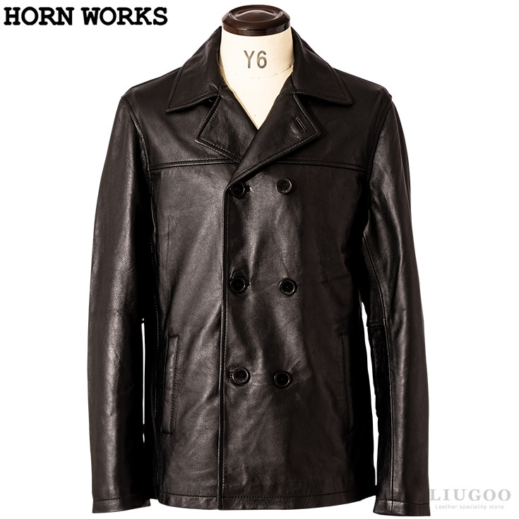 Horn Works 本革 Pジャケット メンズ ホーンワークス 3488 レザー
