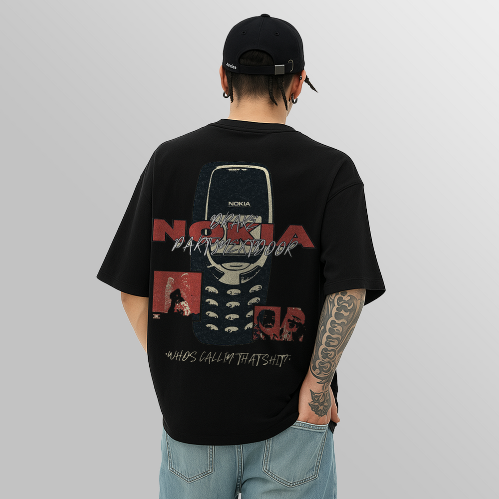 DRAKE x NOKIA Oversized Tee – LiveBindas
