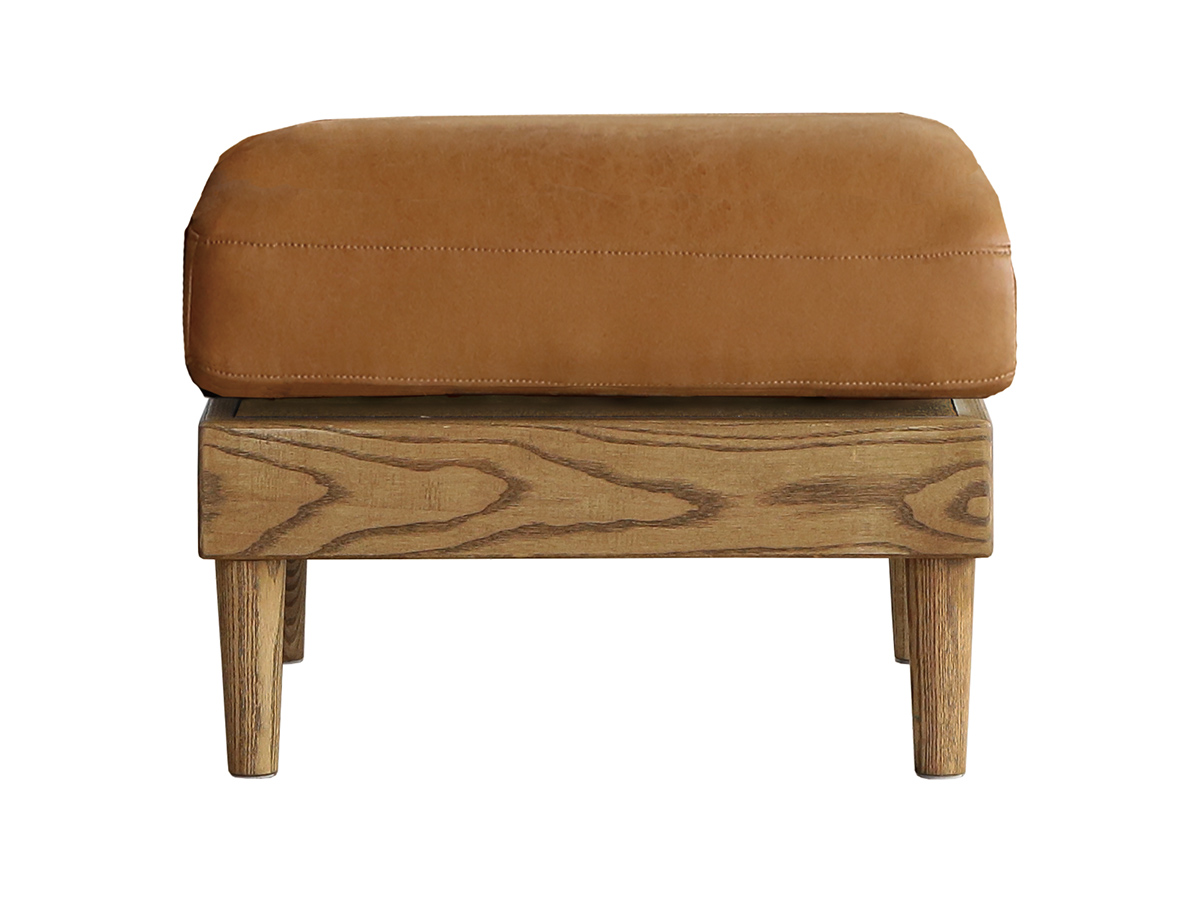 フリート スツール オットマン レザーテックスキャメル 【LIXIL